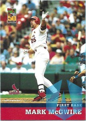 2001 Post Topps Collectors Series #6 Mark McGwire - St Louis Cardinals